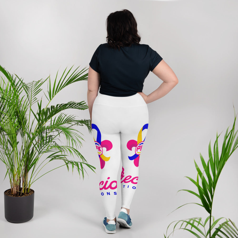 Precious Kreations Inc All-Over Print Plus Size Leggings