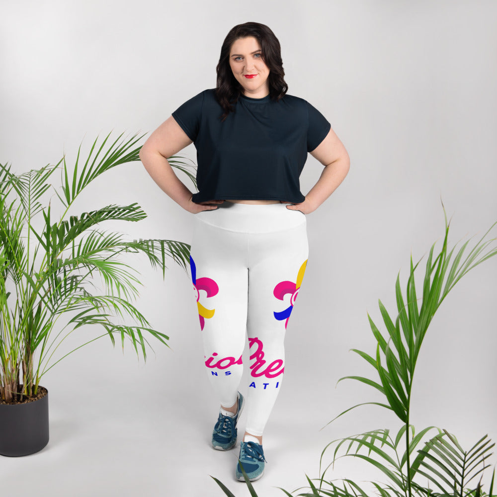 Precious Kreations Inc All-Over Print Plus Size Leggings