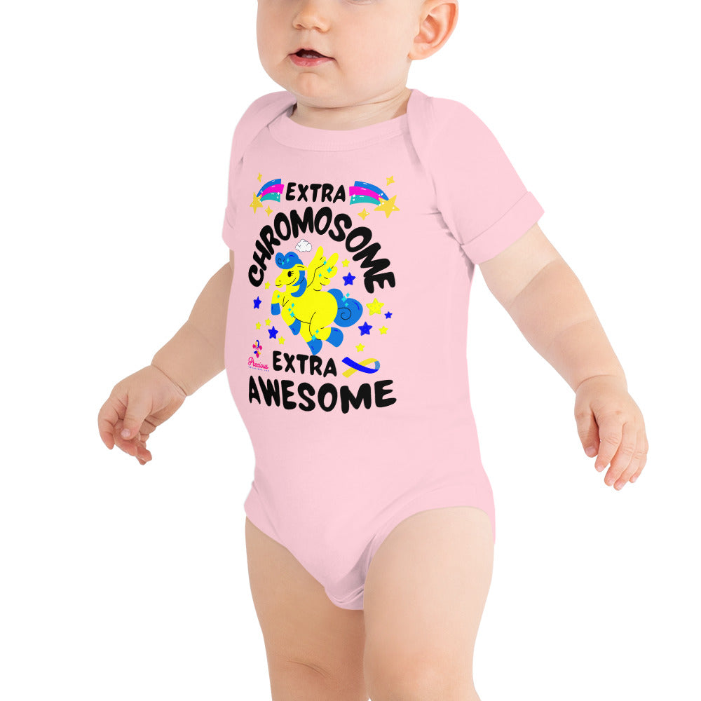 Extra Chromosome Extra Awesome Onesie
