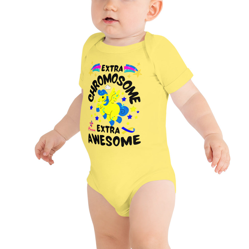 Extra Chromosome Extra Awesome Onesie