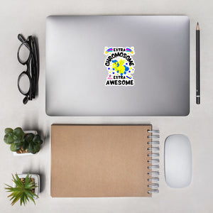 Extra Chromosome Extra Awesome Bubble-free stickers