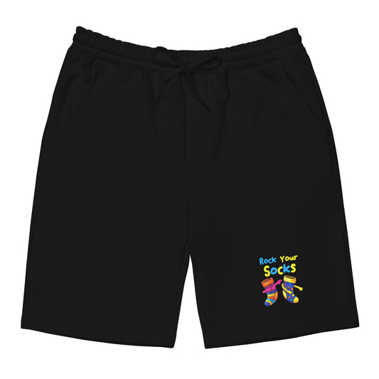 Rock Your Socks Men's Fleece Shorts