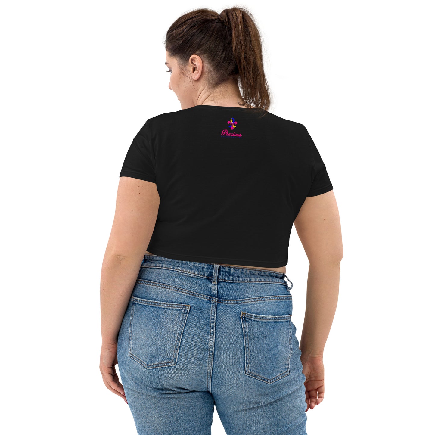 Keep Calm It's Only Extra Chromosome Organic Crop Top