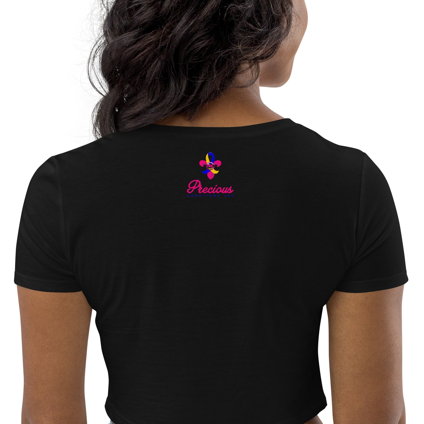 Keep Calm It's Only Extra Chromosome Organic Crop Top