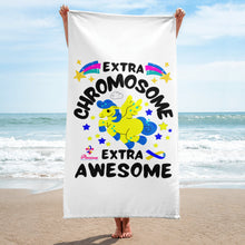 Load image into Gallery viewer, Extra Chromosome Extra Awesome Towel
