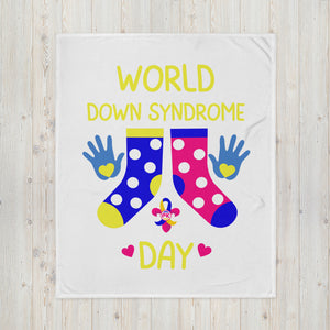 World Down Syndrome Day Throw Blanket