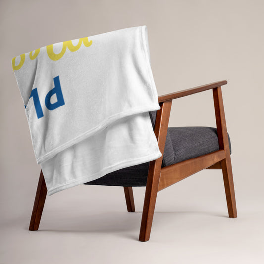 Plus 1 Means I'm Awesome Throw Blanket