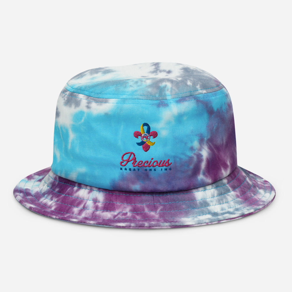 Precious Kreations Tie-dye bucket hat