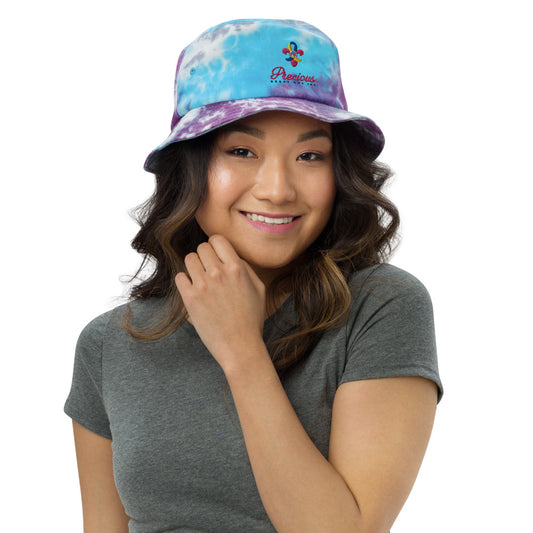 Precious Kreations Tie-dye bucket hat