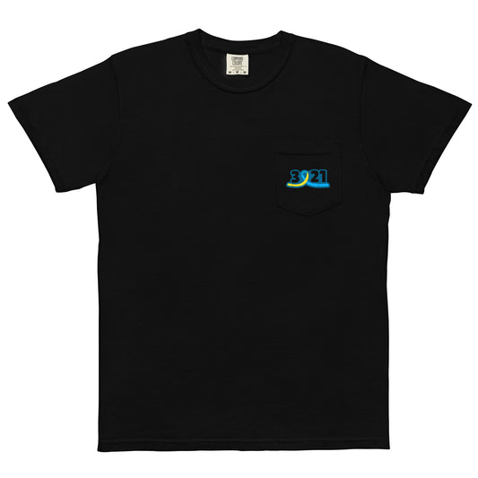 3/21 Down Syndrome Awareness Unisex Pocket Tee