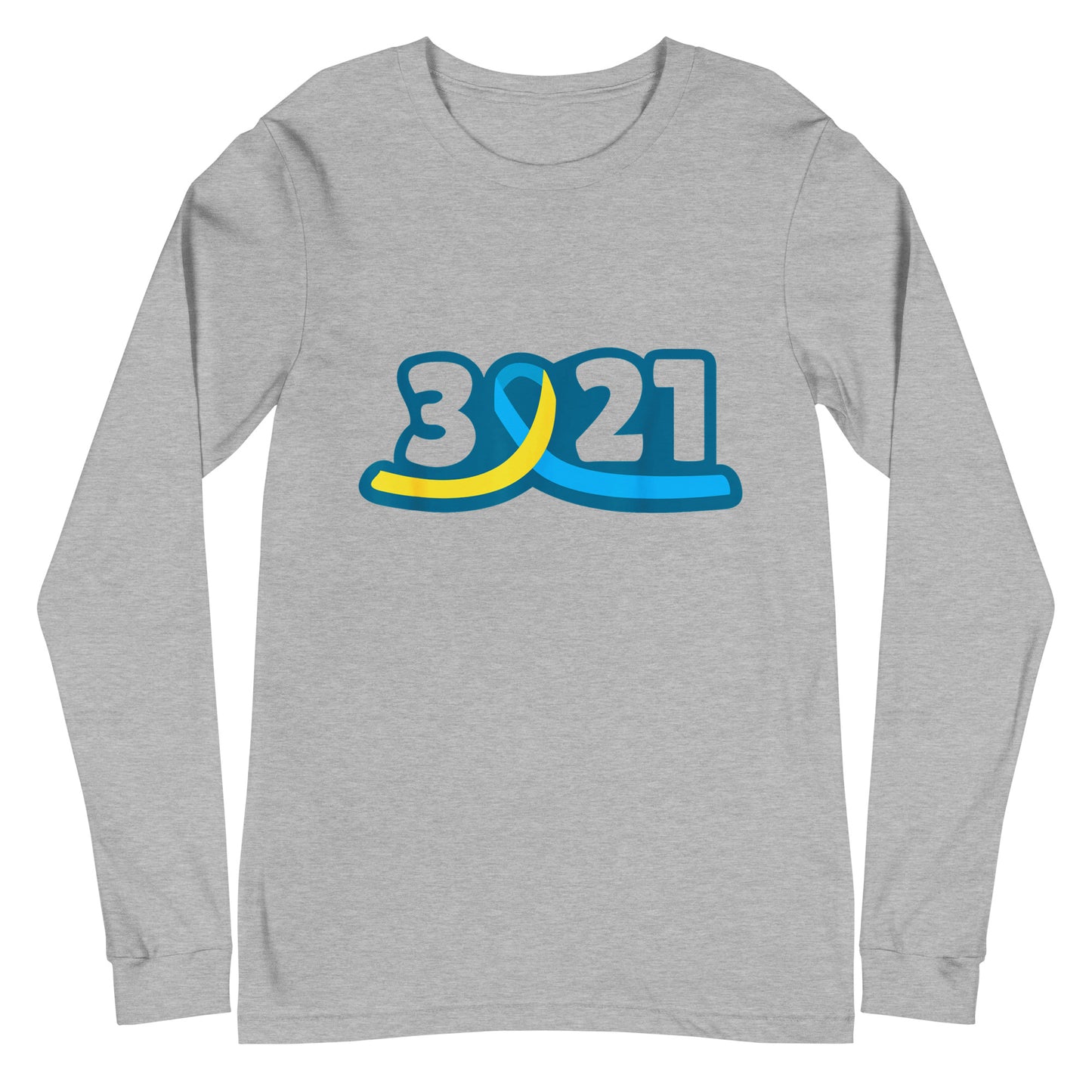 3/21 Down Syndrome Awareness Unisex Long Sleeve Tee