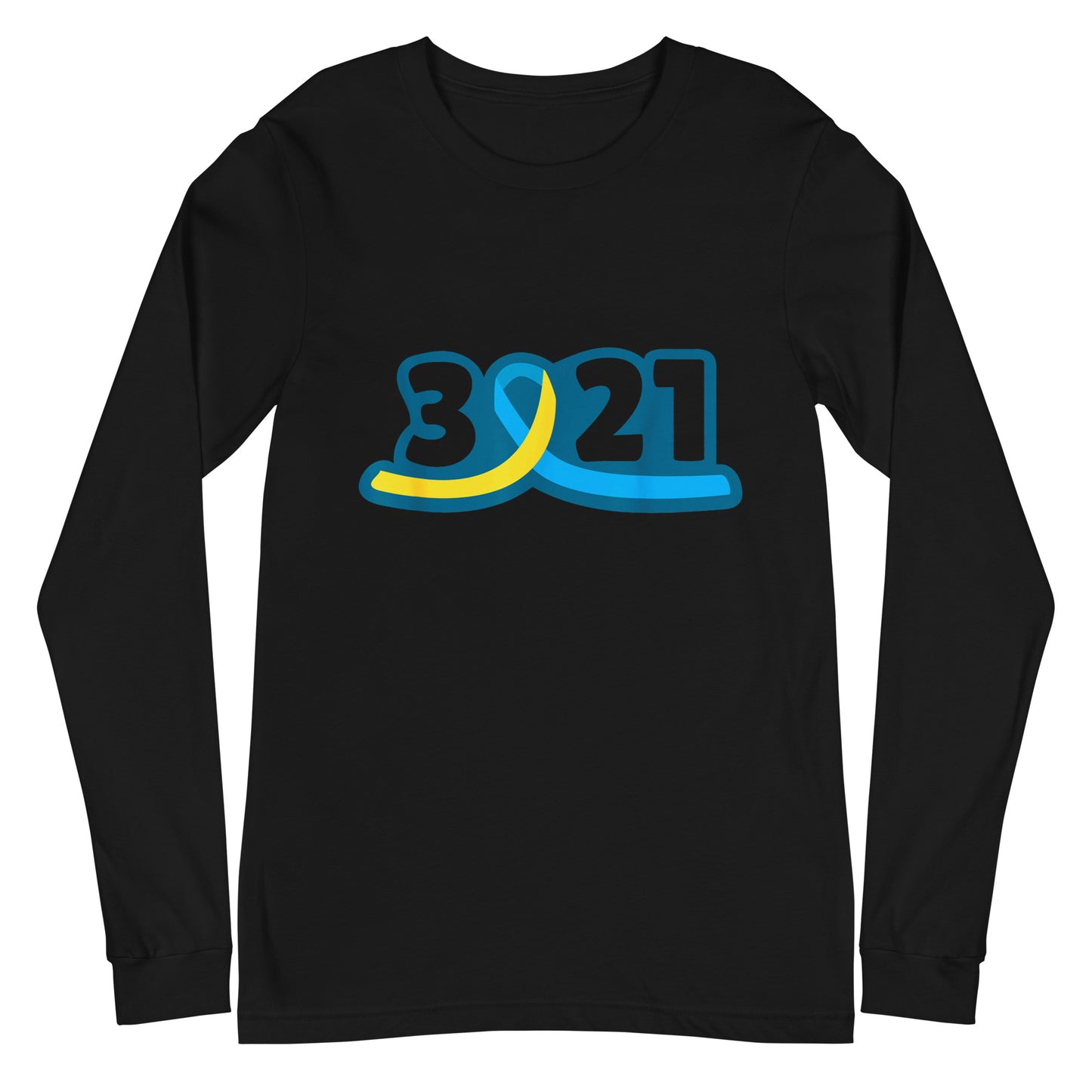 3/21 Down Syndrome Awareness Unisex Long Sleeve Tee