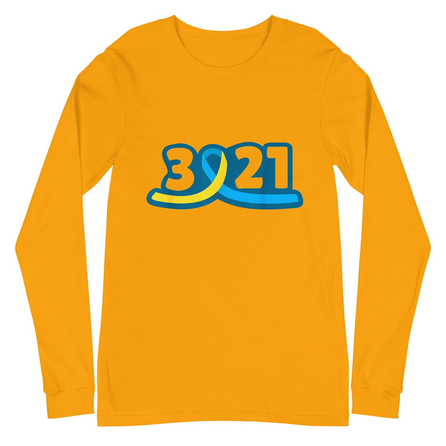3/21 Down Syndrome Awareness Unisex Long Sleeve Tee