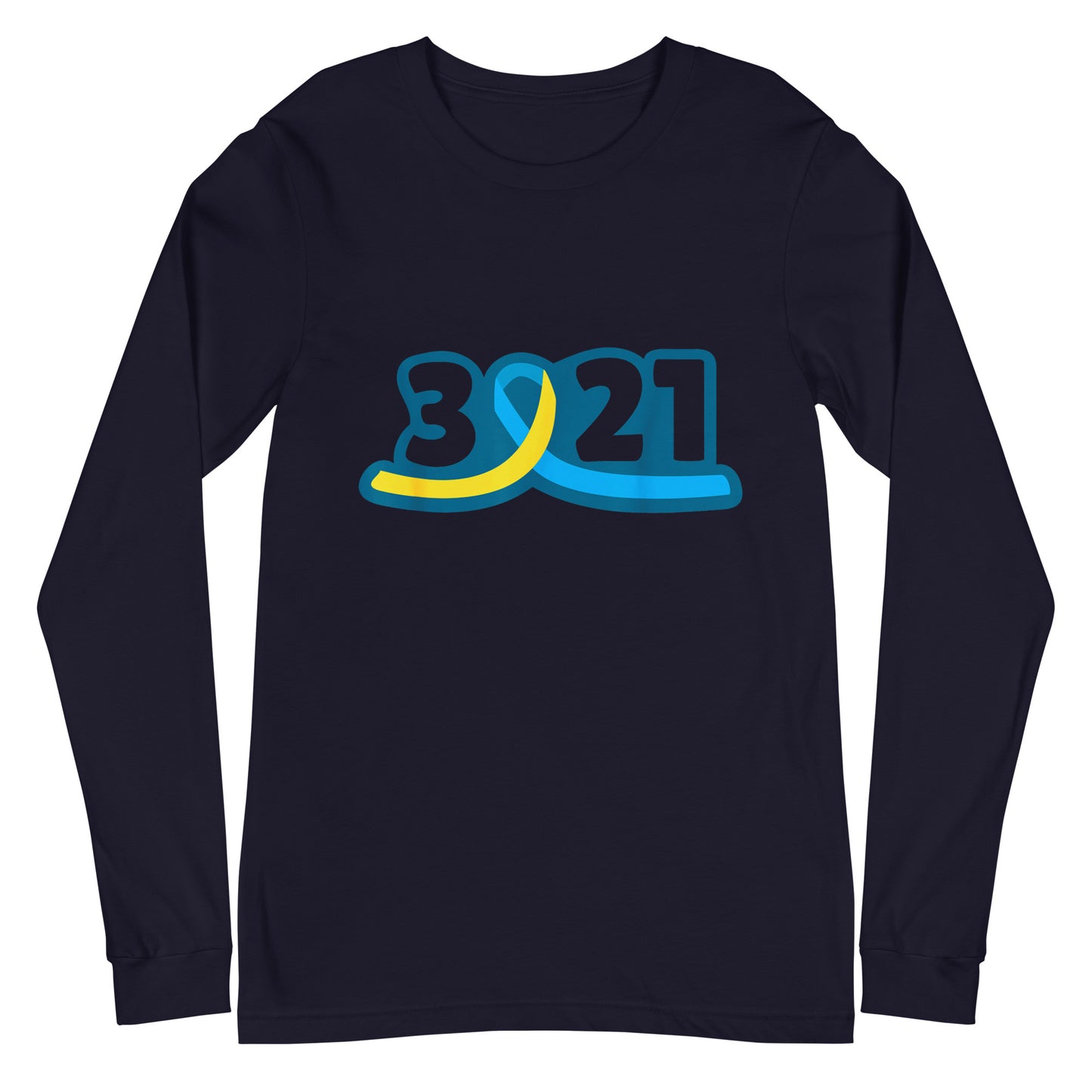 3/21 Down Syndrome Awareness Unisex Long Sleeve Tee