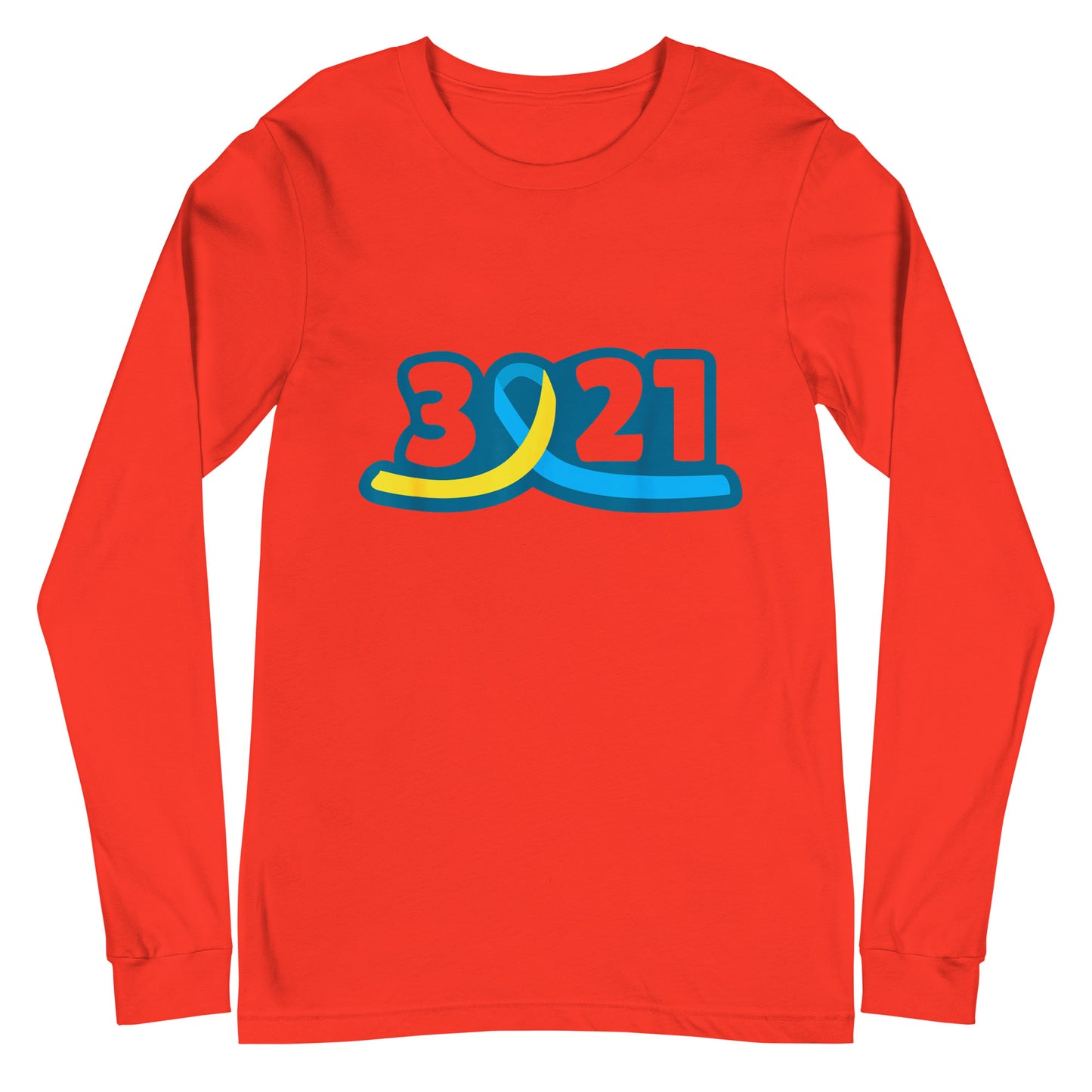 3/21 Down Syndrome Awareness Unisex Long Sleeve Tee