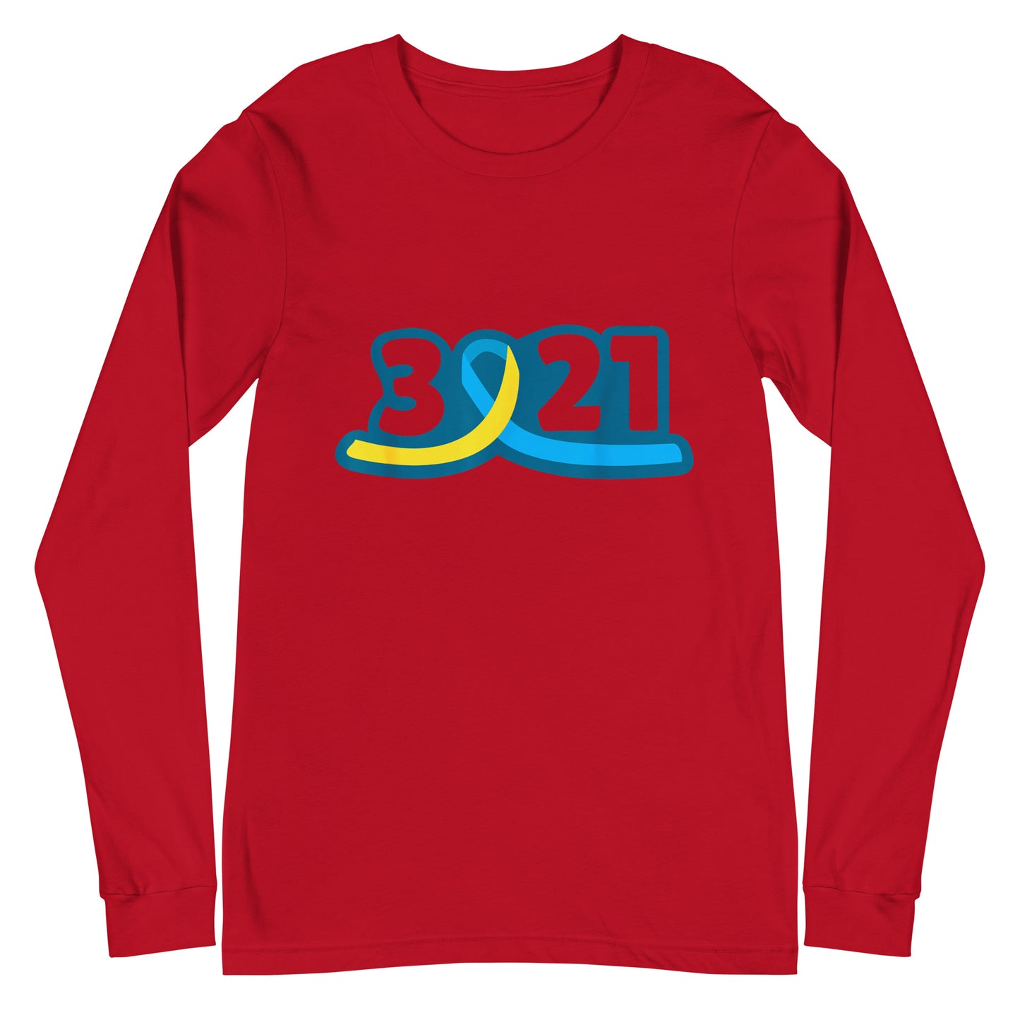 3/21 Down Syndrome Awareness Unisex Long Sleeve Tee