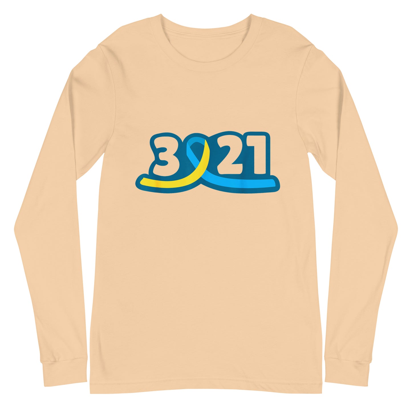 3/21 Down Syndrome Awareness Unisex Long Sleeve Tee