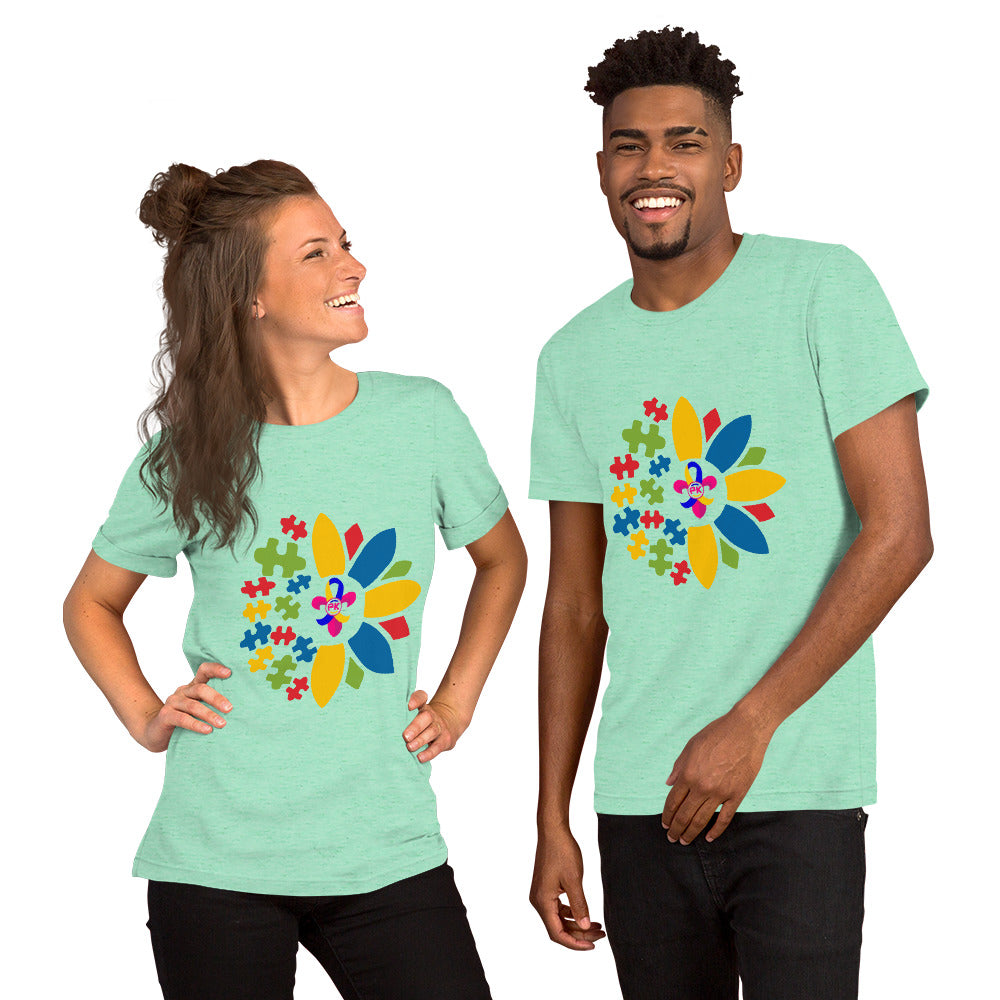 Autism Awareness Flower