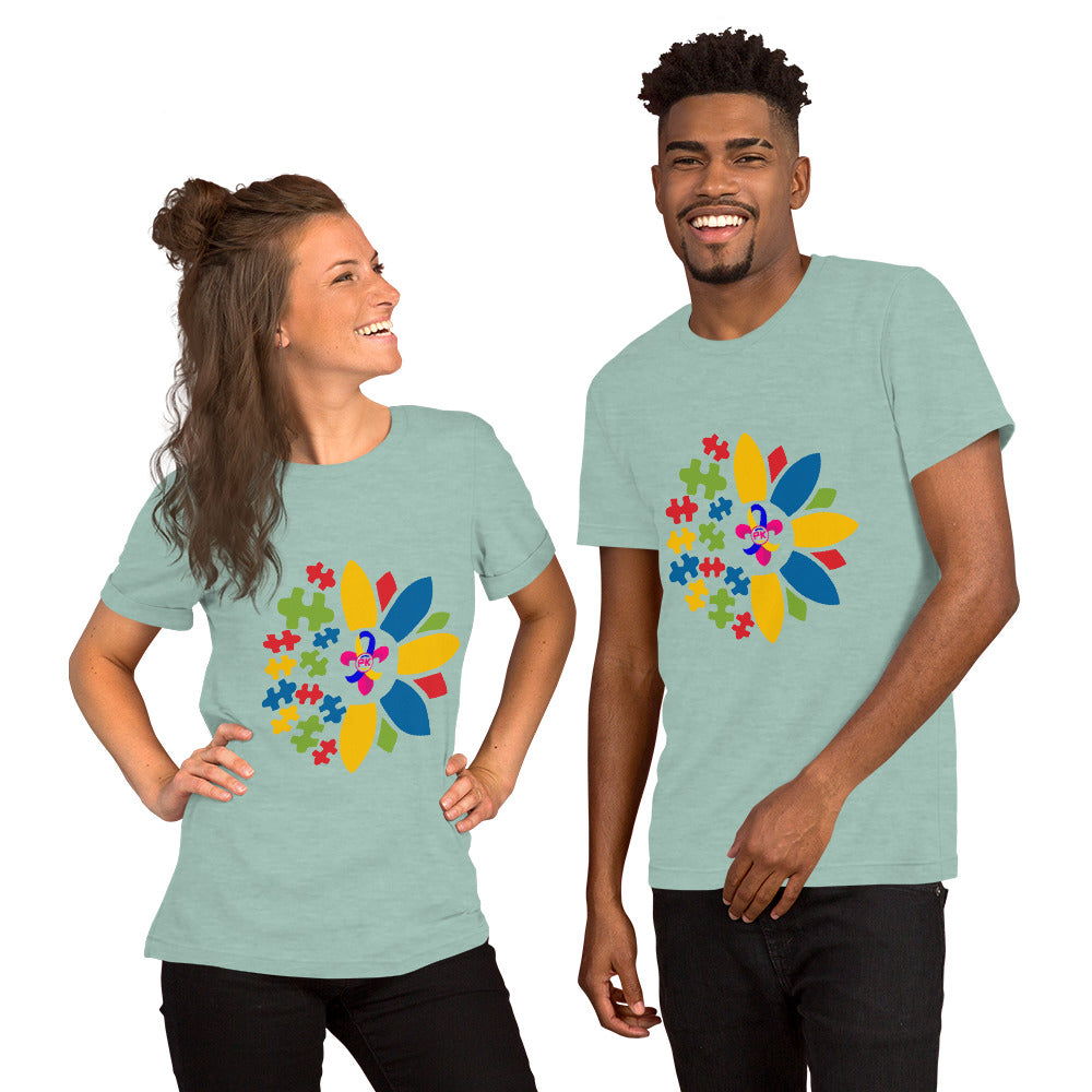 Autism Awareness Flower