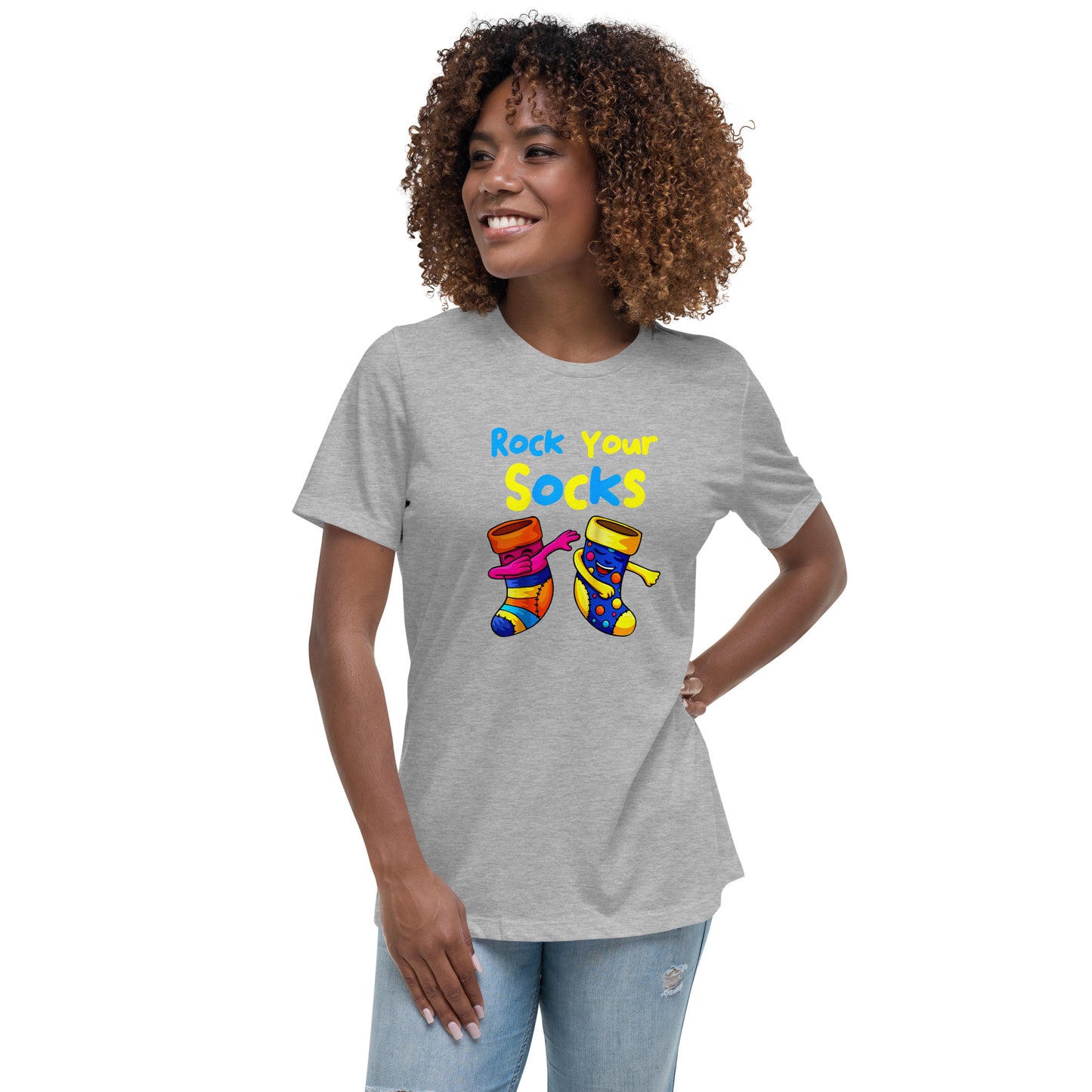 Rock Your Socks Women's Relaxed T-Shirt
