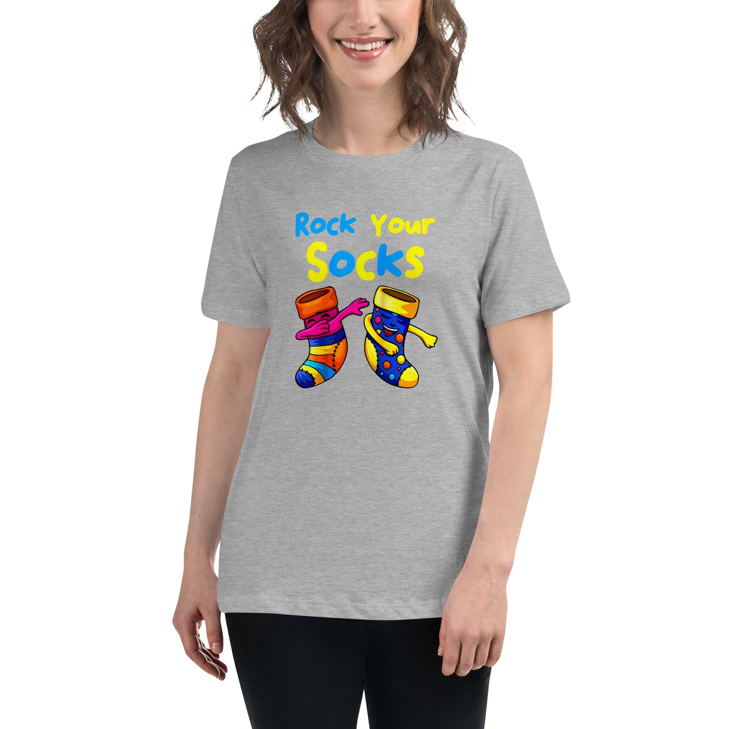 Rock Your Socks Women's Relaxed T-Shirt