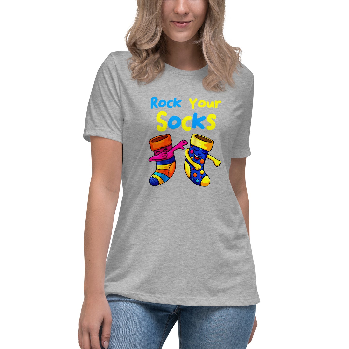 Rock Your Socks Women's Relaxed T-Shirt