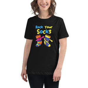 Rock Your Socks Women's Relaxed T-Shirt