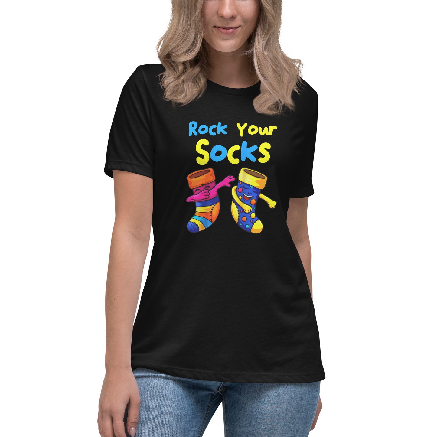 Rock Your Socks Women's Relaxed T-Shirt