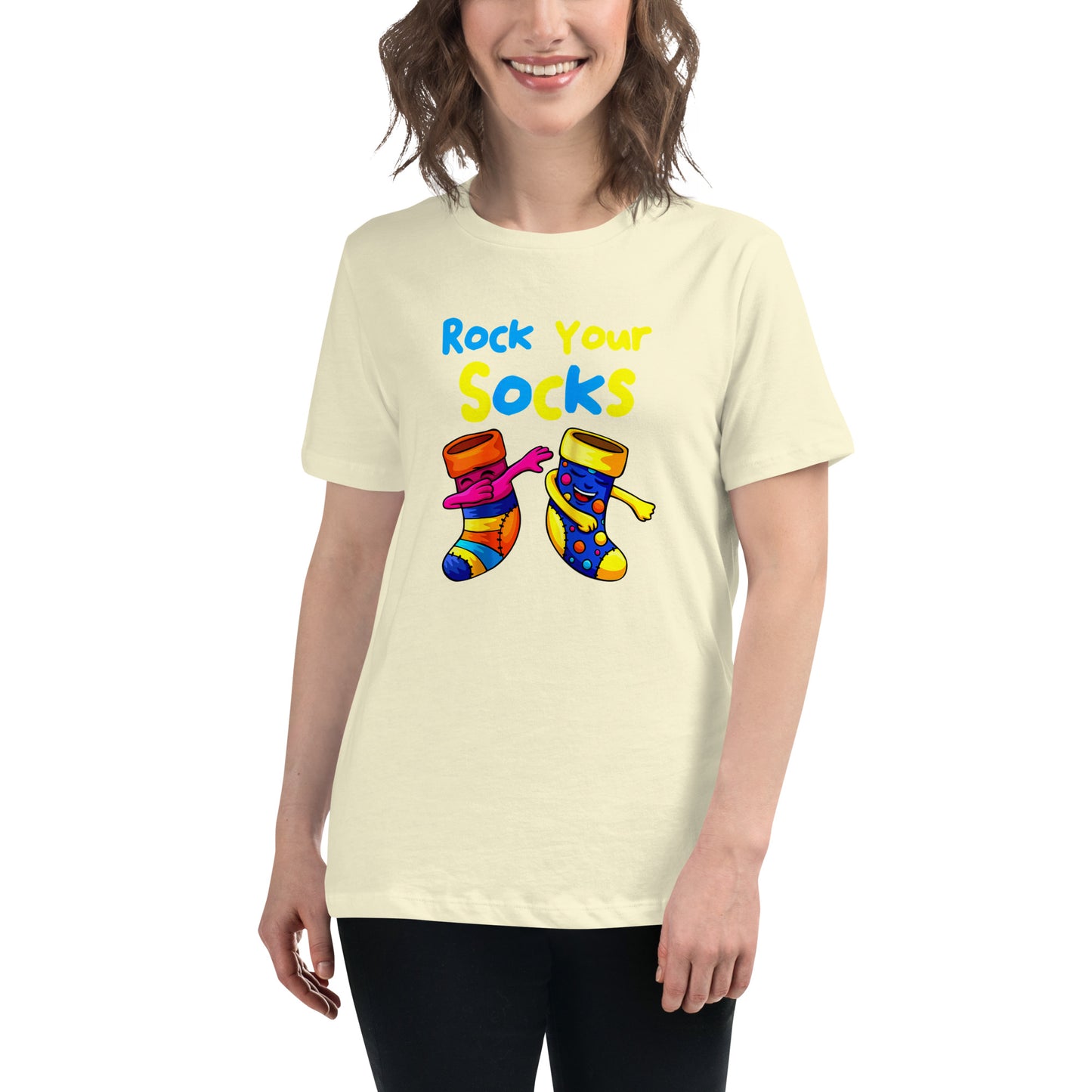Rock Your Socks Women's Relaxed T-Shirt