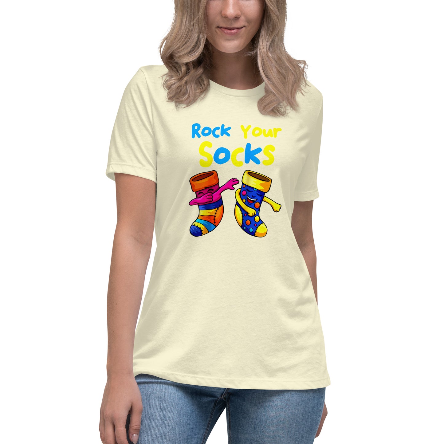 Rock Your Socks Women's Relaxed T-Shirt
