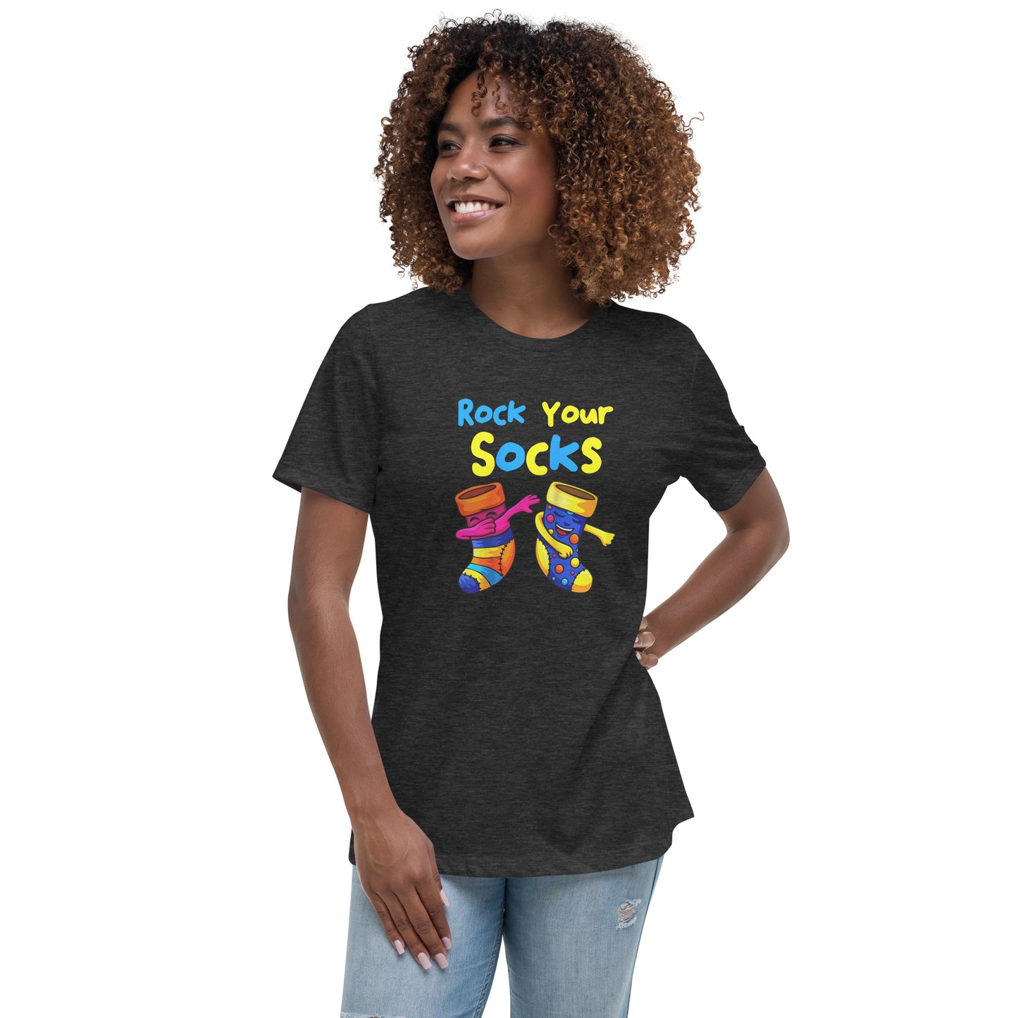 Rock Your Socks Women's Relaxed T-Shirt