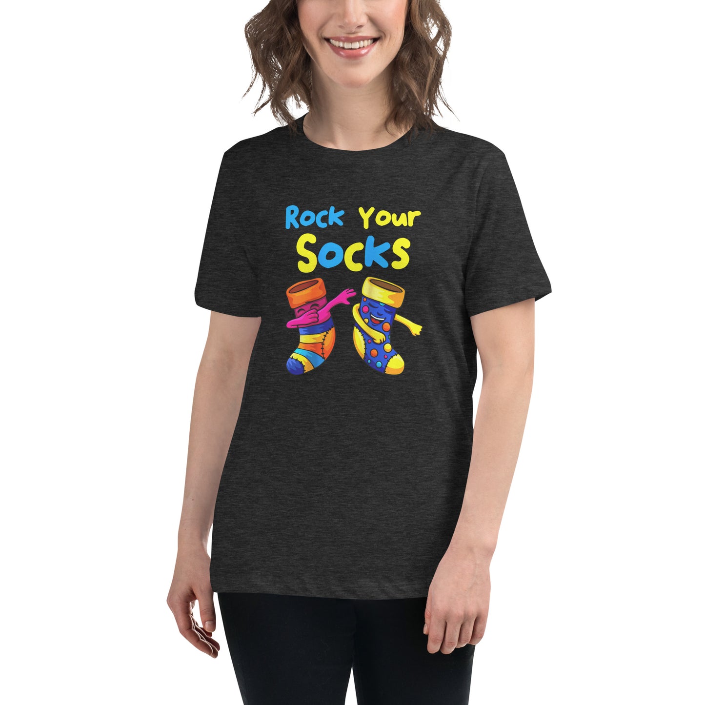 Rock Your Socks Women's Relaxed T-Shirt