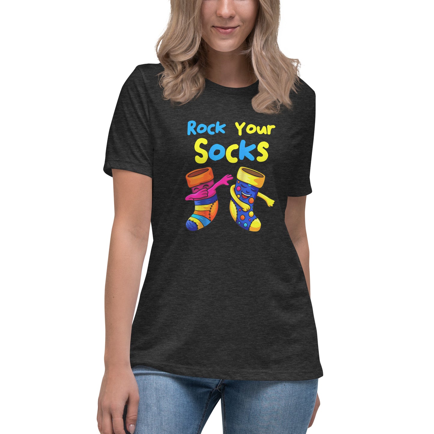 Rock Your Socks Women's Relaxed T-Shirt