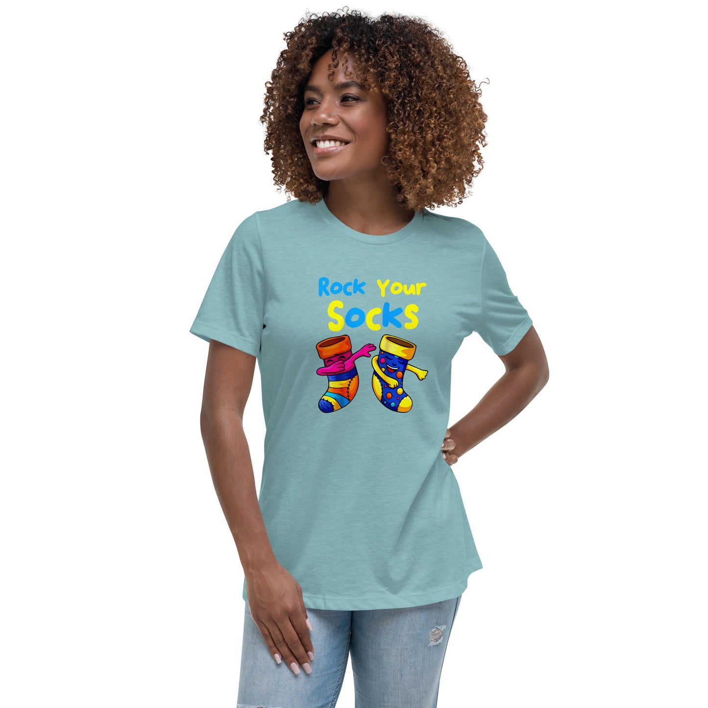 Rock Your Socks Women's Relaxed T-Shirt