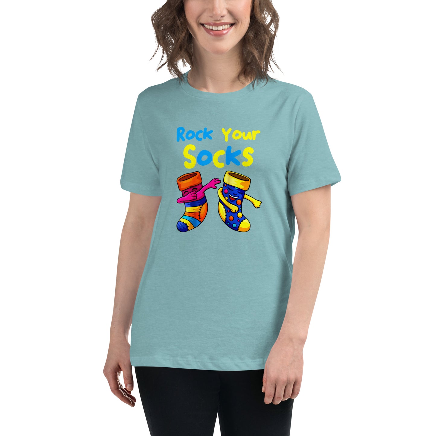 Rock Your Socks Women's Relaxed T-Shirt