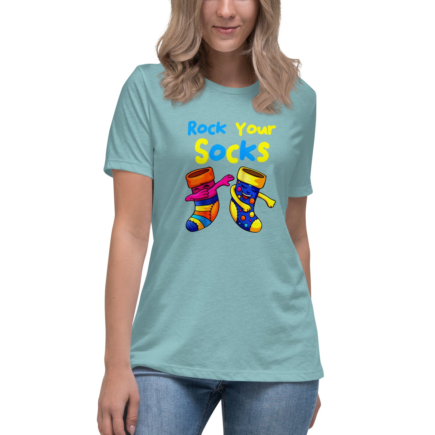 Rock Your Socks Women's Relaxed T-Shirt