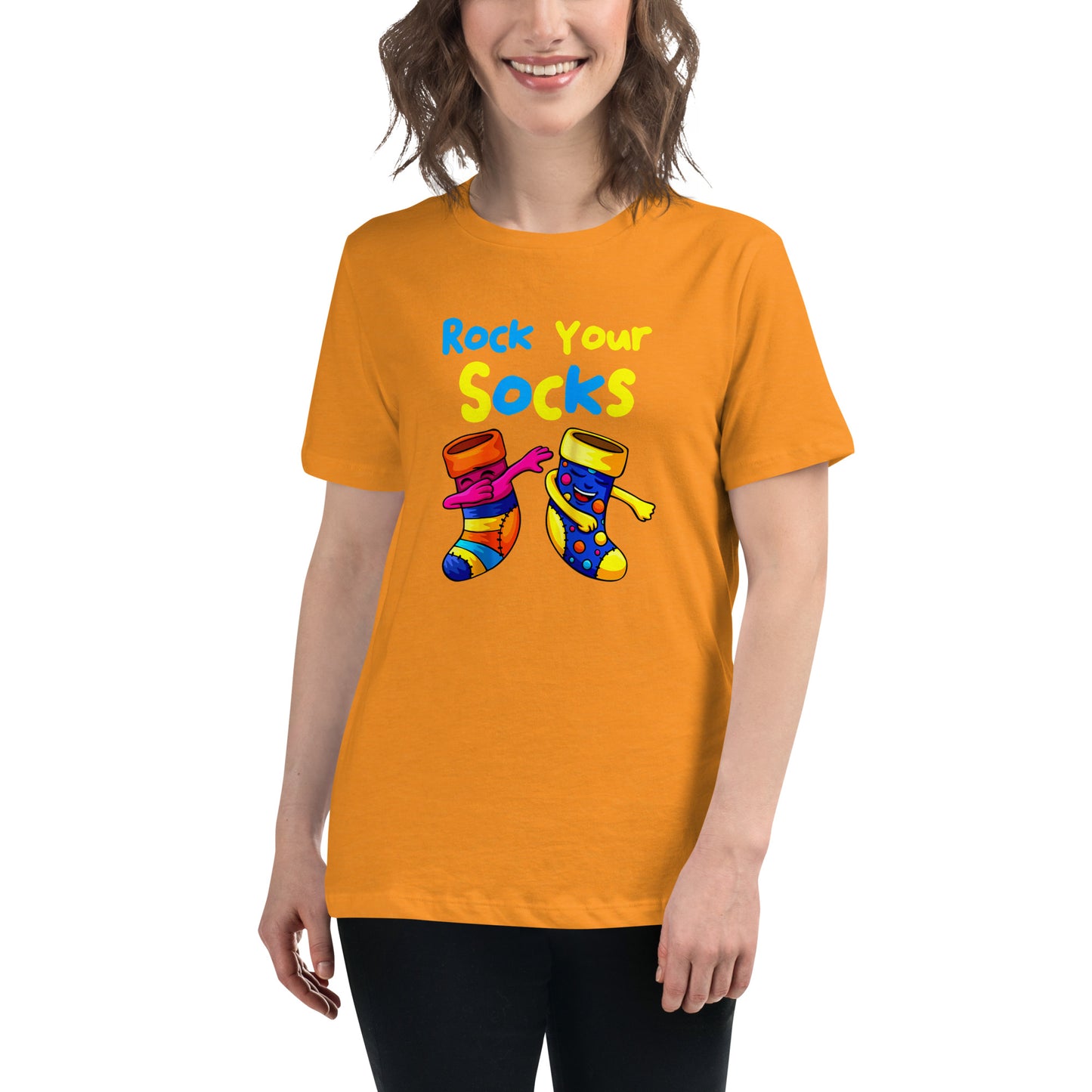 Rock Your Socks Women's Relaxed T-Shirt