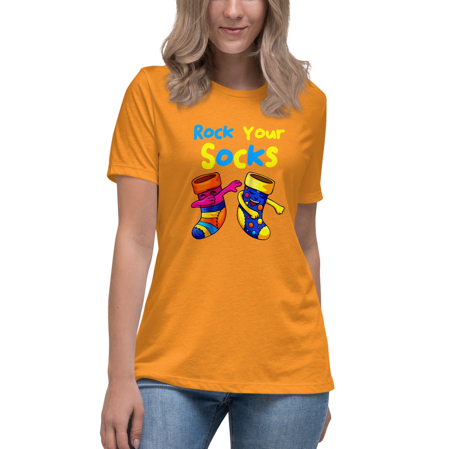 Rock Your Socks Women's Relaxed T-Shirt