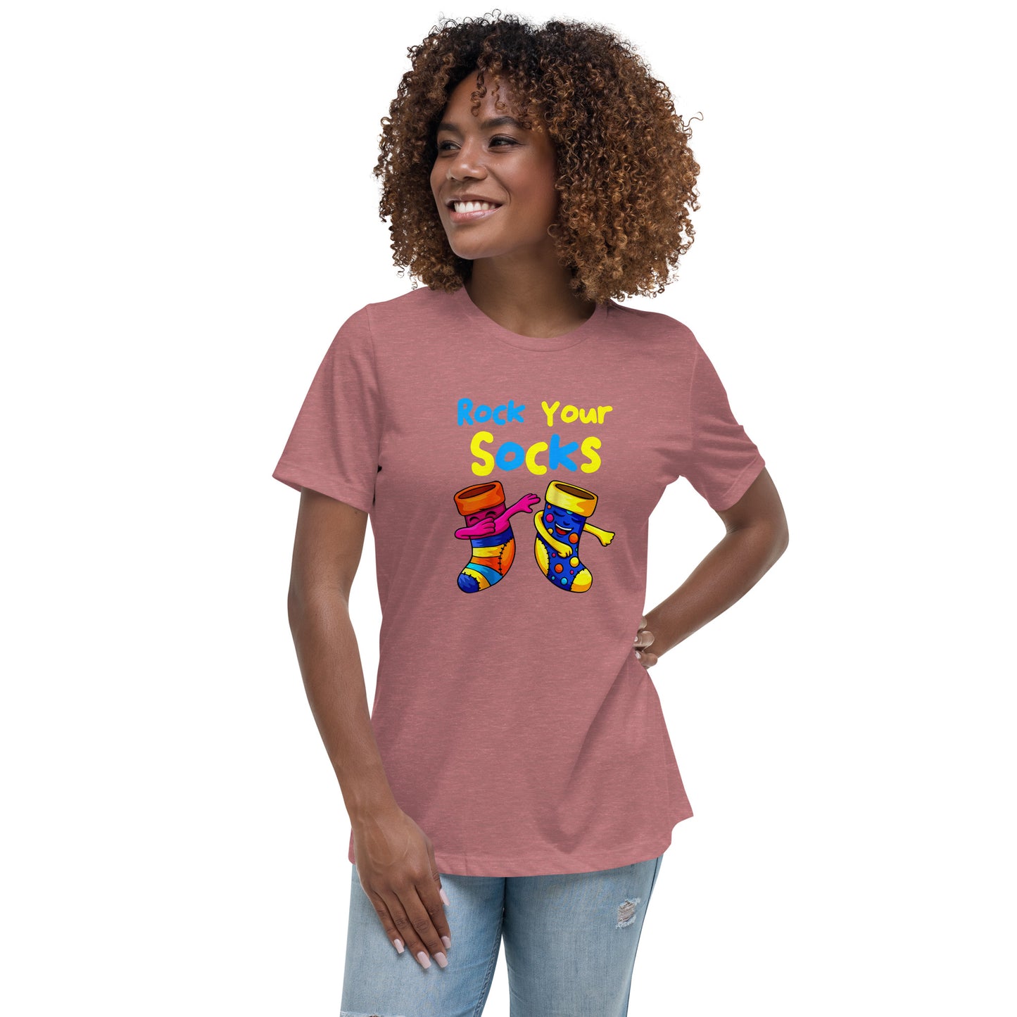 Rock Your Socks Women's Relaxed T-Shirt