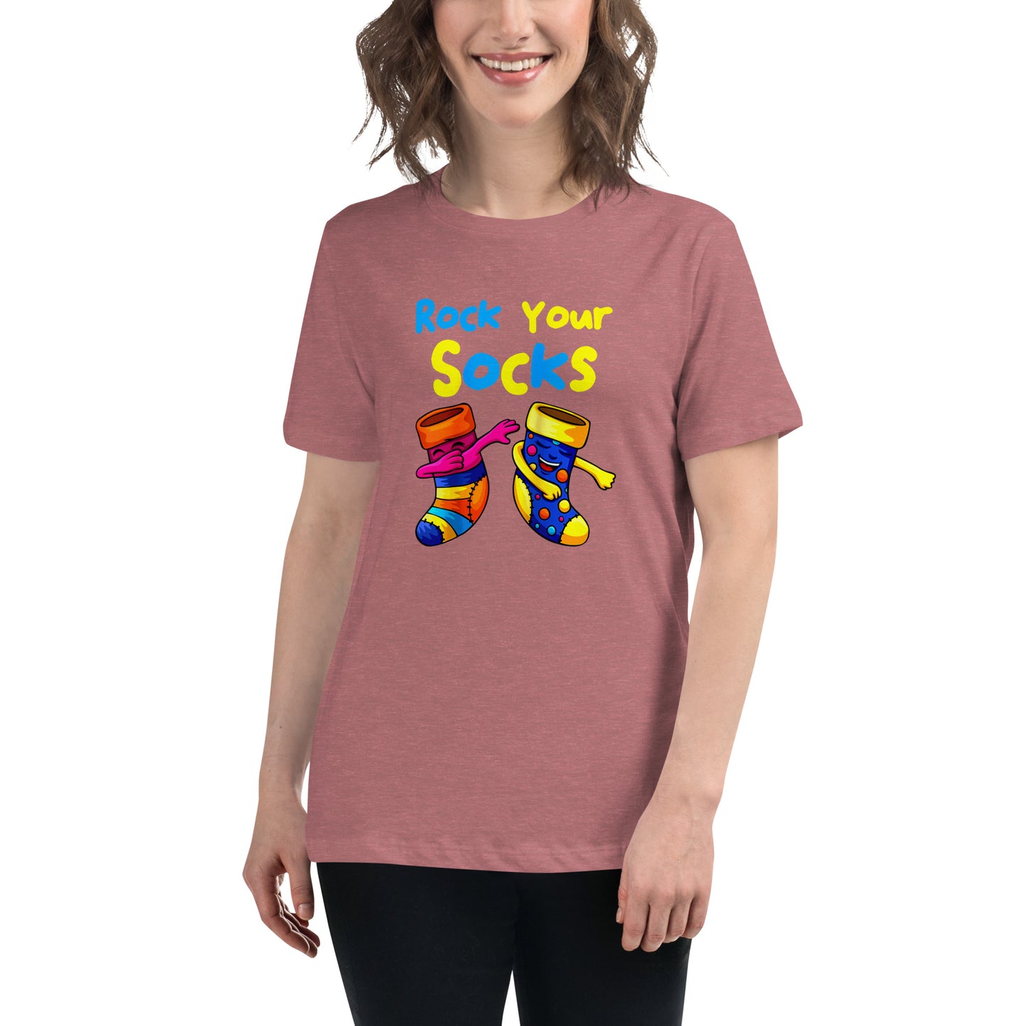 Rock Your Socks Women's Relaxed T-Shirt