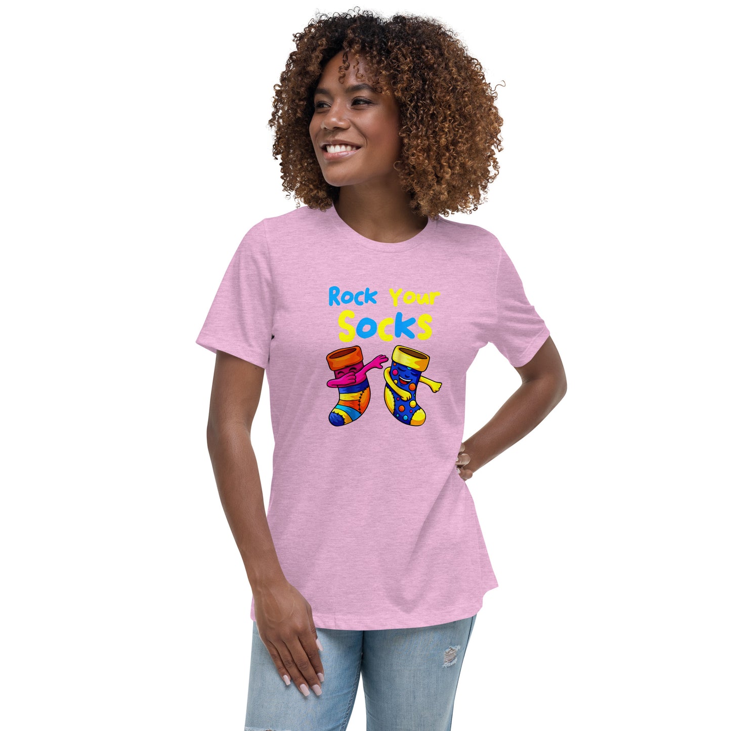 Rock Your Socks Women's Relaxed T-Shirt
