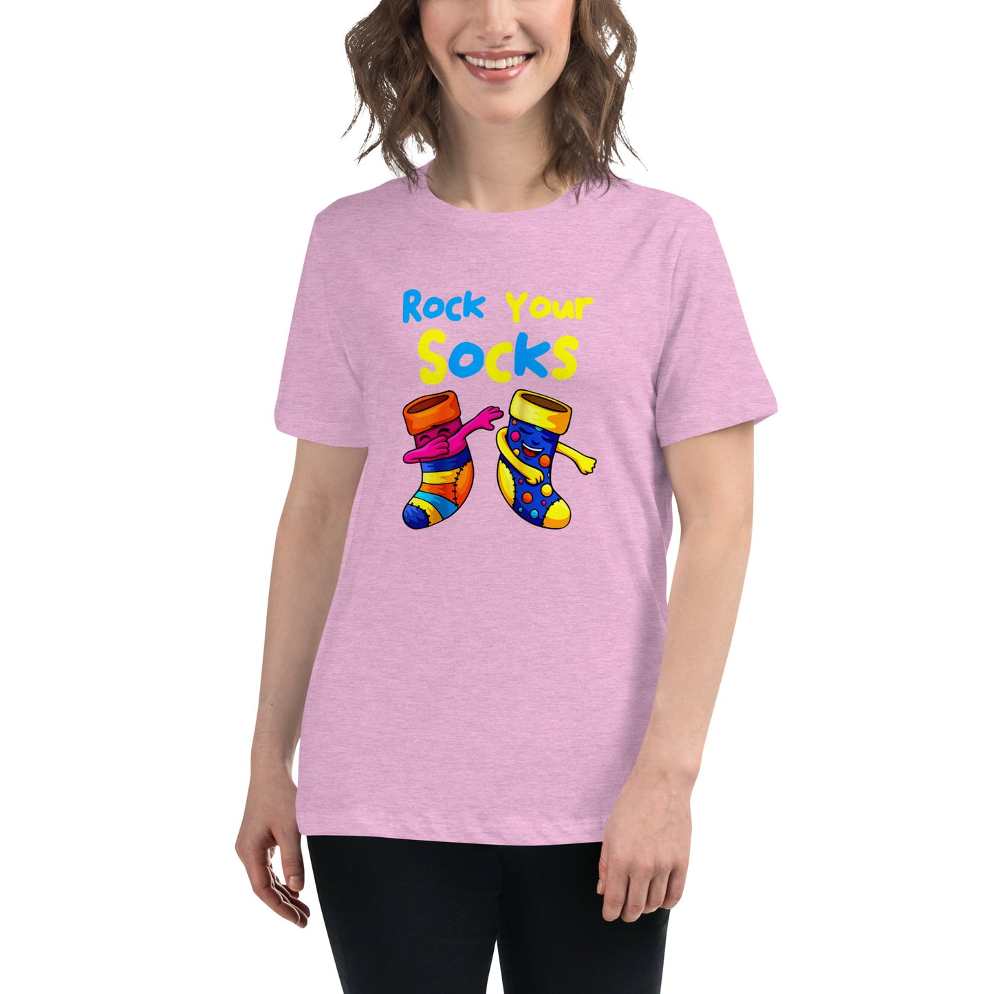 Rock Your Socks Women's Relaxed T-Shirt
