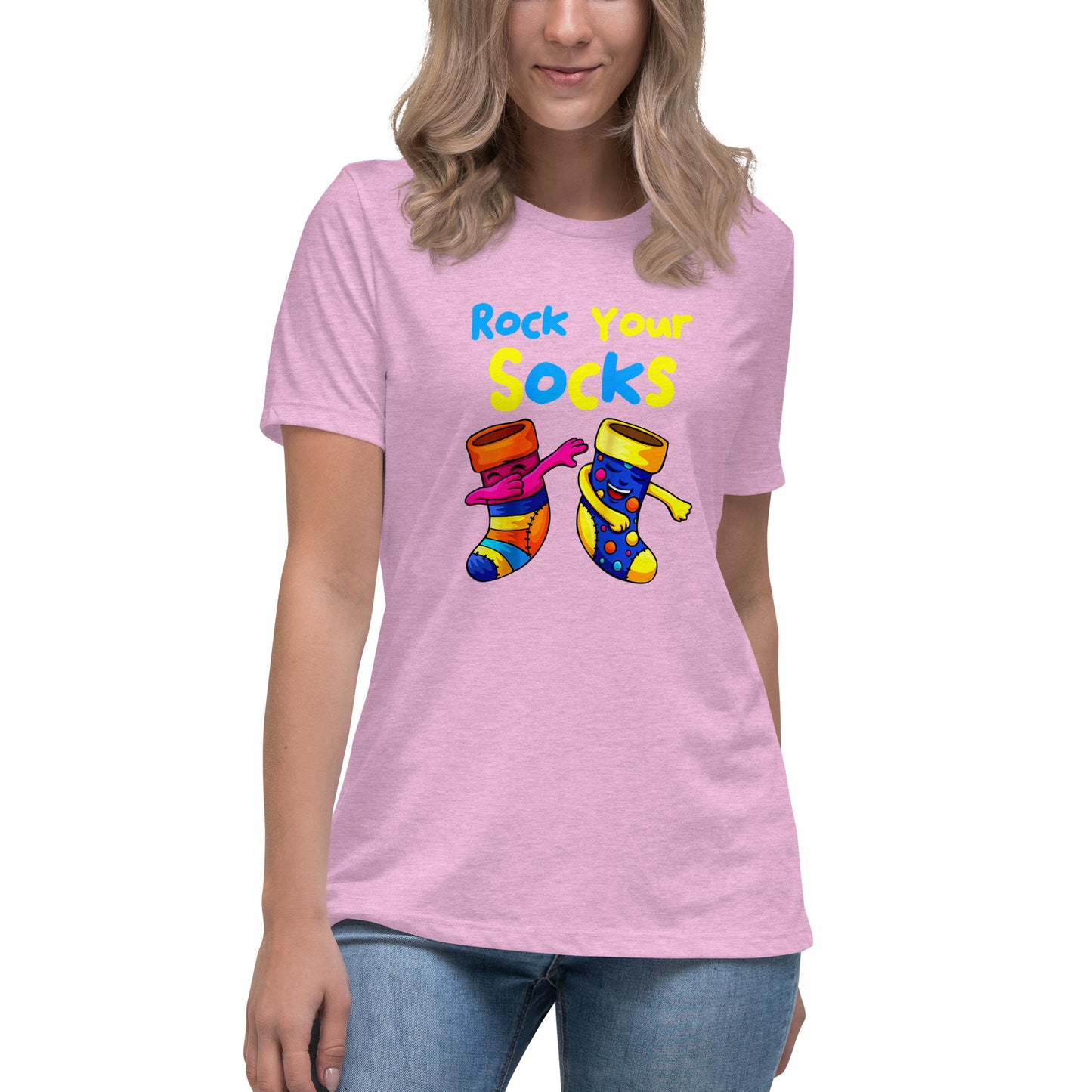 Rock Your Socks Women's Relaxed T-Shirt