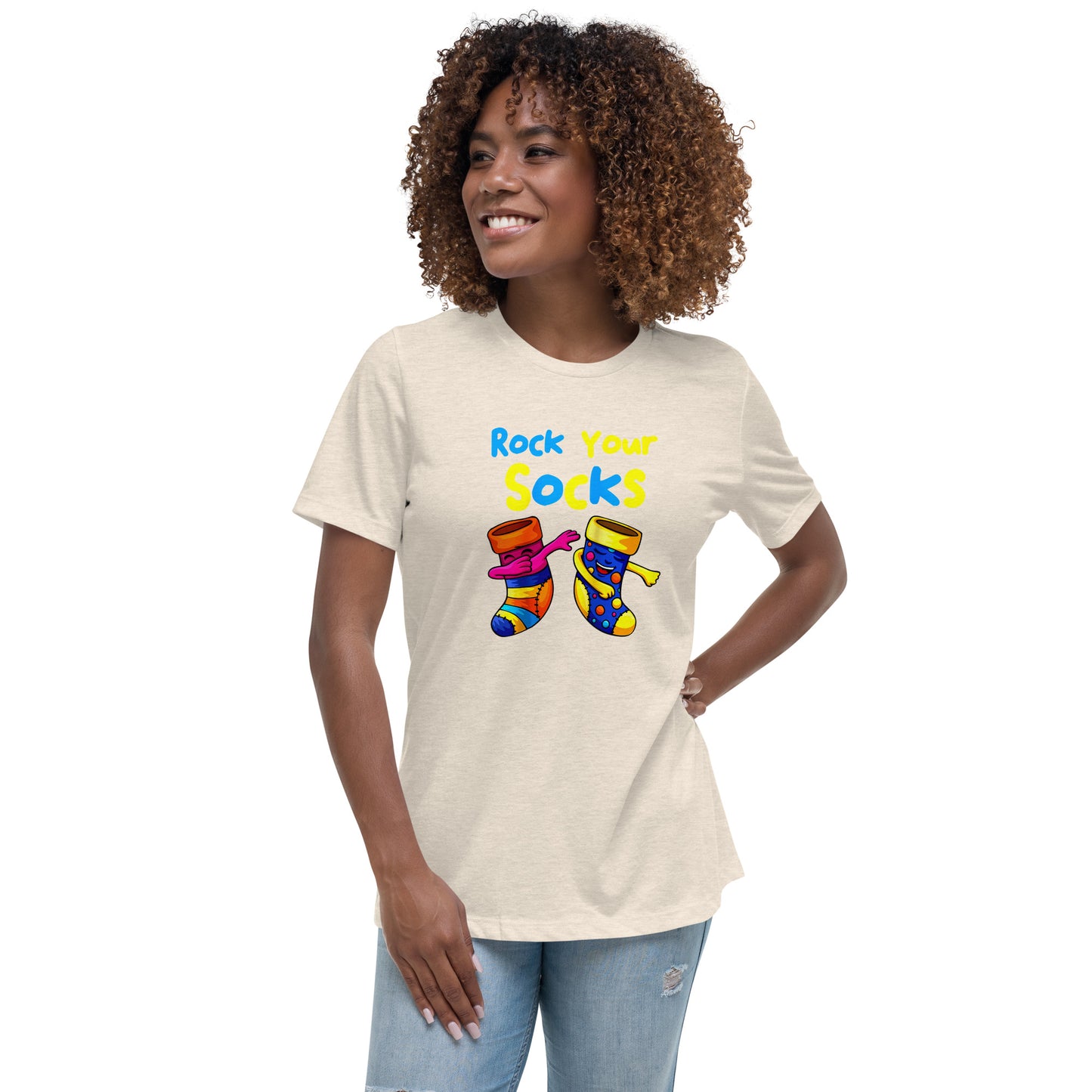 Rock Your Socks Women's Relaxed T-Shirt