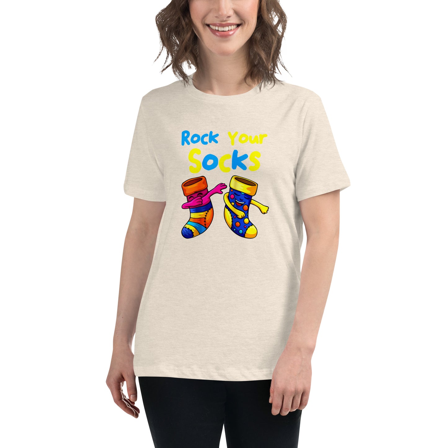 Rock Your Socks Women's Relaxed T-Shirt