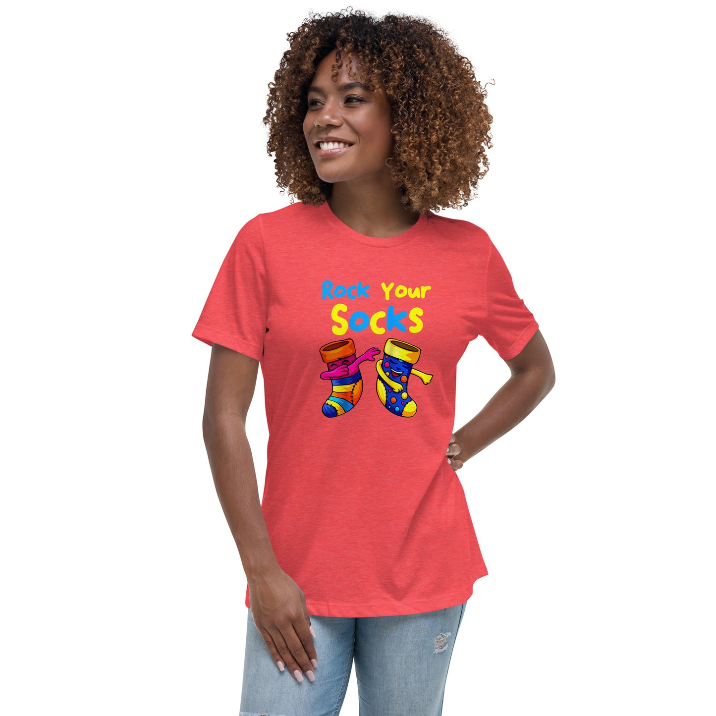 Rock Your Socks Women's Relaxed T-Shirt