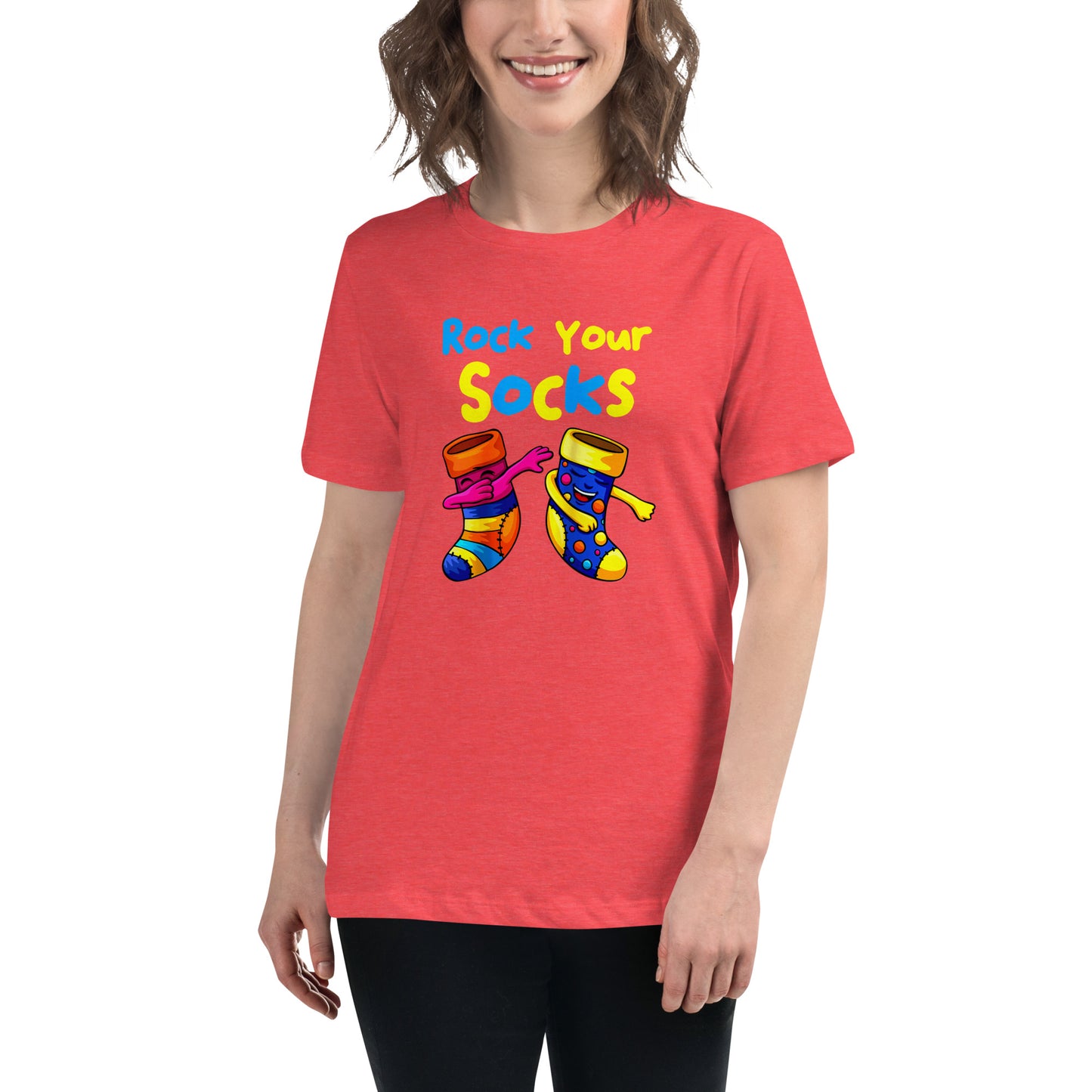 Rock Your Socks Women's Relaxed T-Shirt