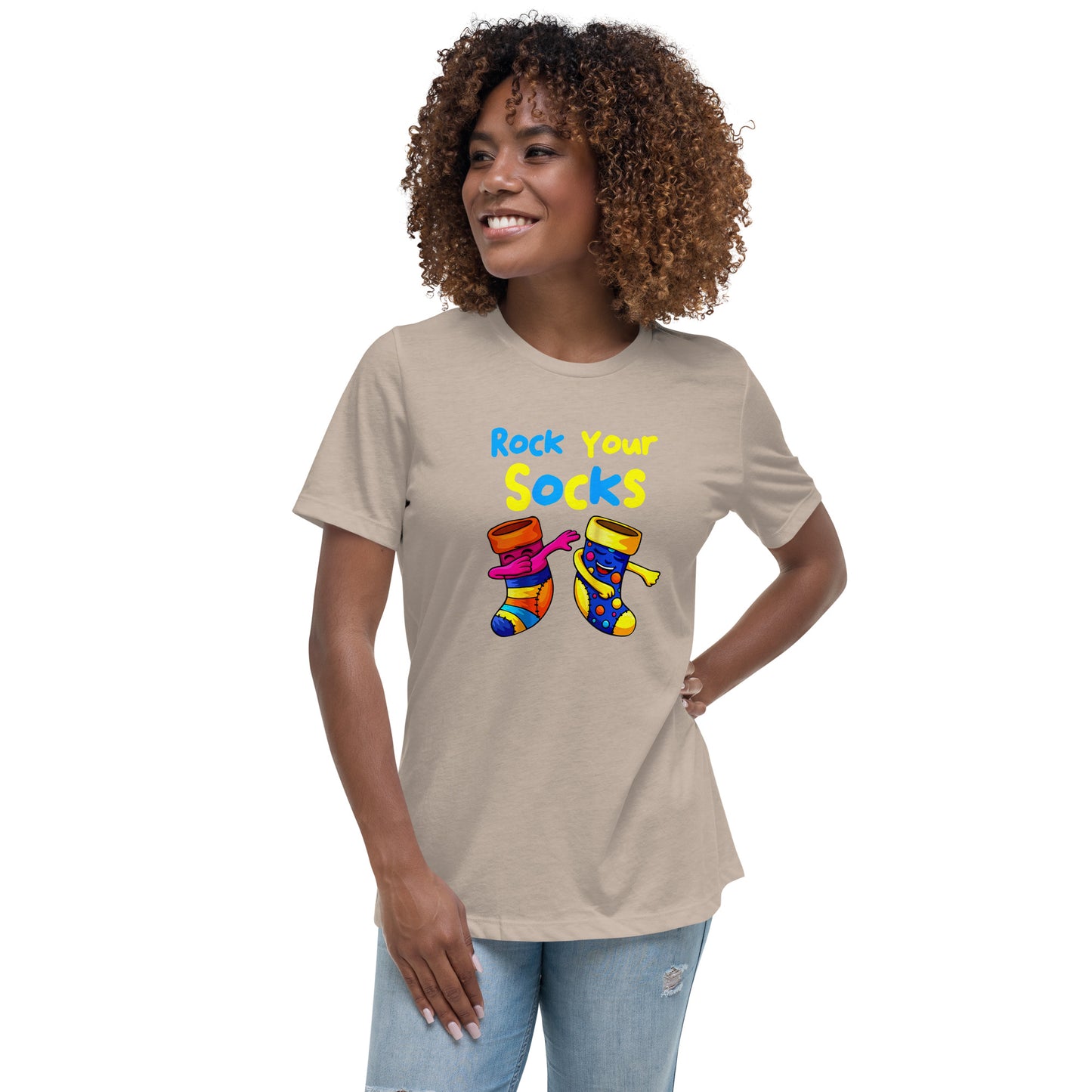 Rock Your Socks Women's Relaxed T-Shirt