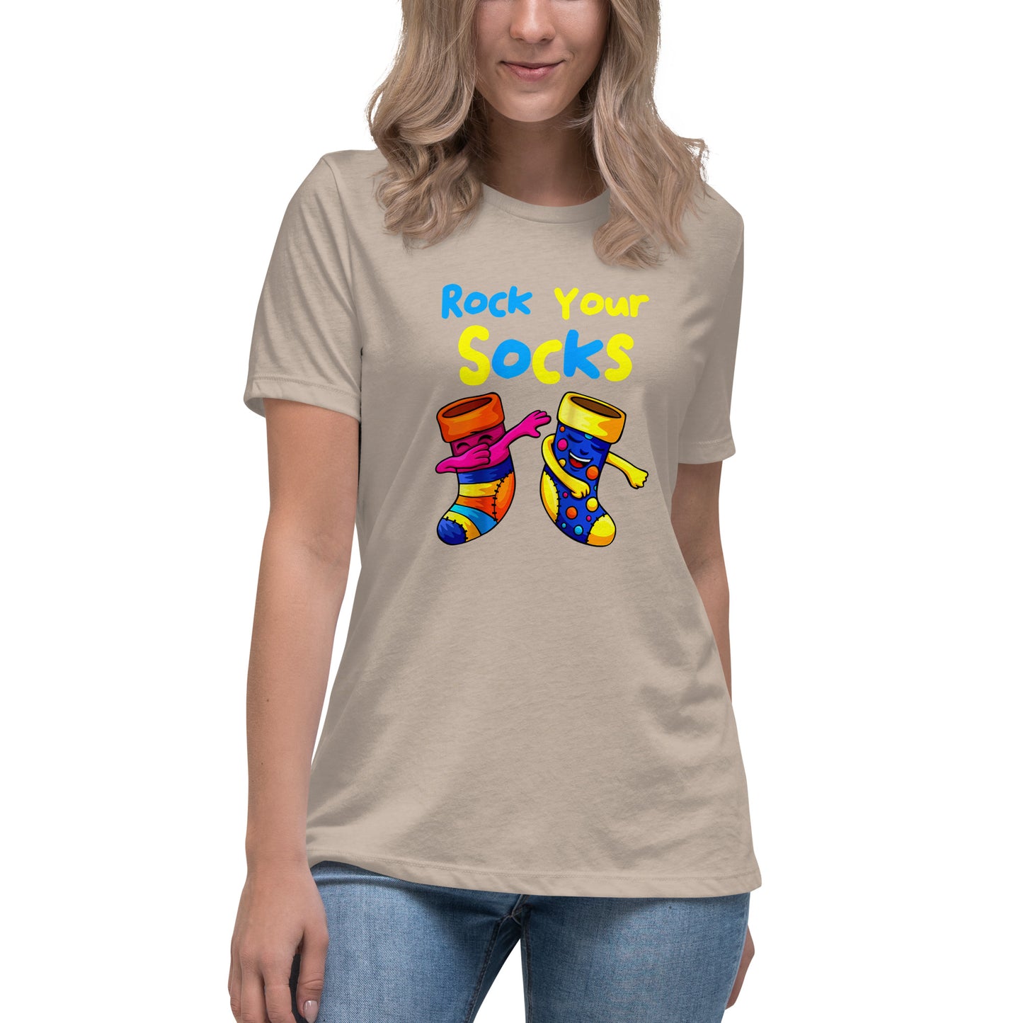 Rock Your Socks Women's Relaxed T-Shirt