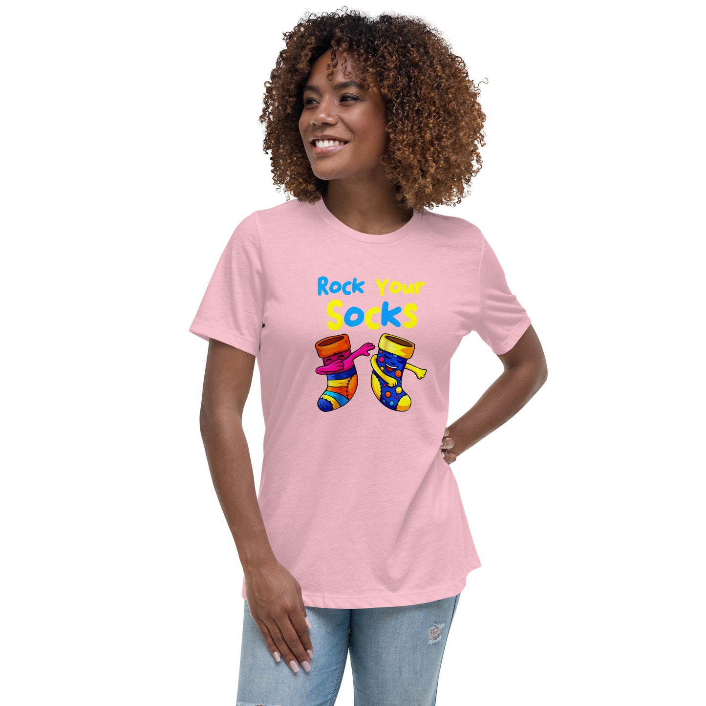 Rock Your Socks Women's Relaxed T-Shirt